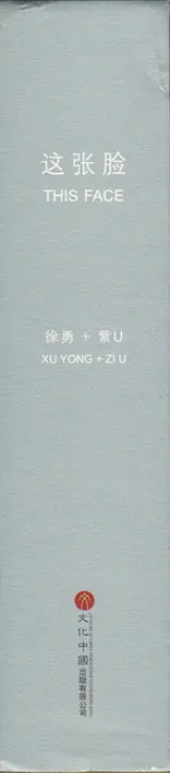 Book spine: Xu Yong - This Face (徐勇《這張臉》)