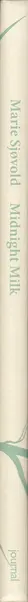 Book spine: Marie Sjøvold - Midnight Milk