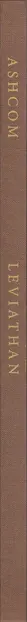 Book spine: Morgan Ashcom - Leviathan