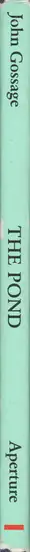Book spine: John Gossage - The Pond
