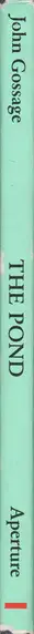 Book spine: John Gossage - The Pond