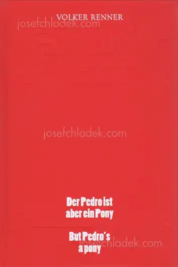 Cover of Volker Renner - Der Pedro ist aber ein Pony - But Pedro’s a pony