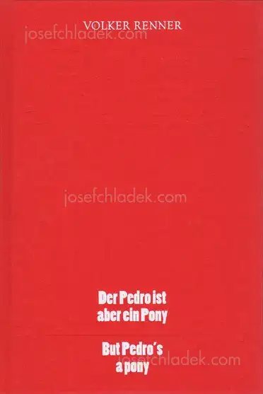 Cover of Volker Renner - Der Pedro ist aber ein Pony - But Pedro’s a pony