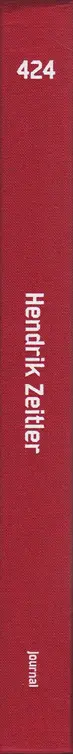 Book spine: Hendrik Zeitler - 424