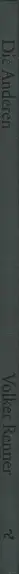Book spine: Volker Renner - Die Anderen