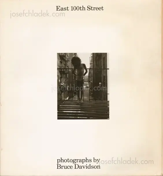 Cover of Bruce Davidson - East 100th Street