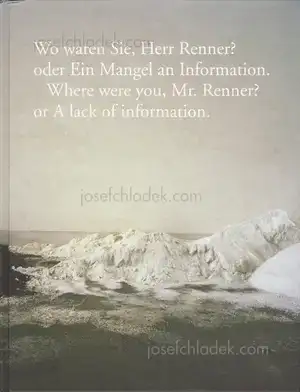Cover of Volker Renner - Wo waren Sie, Herr Renner? oder ein Mangel an Information. 