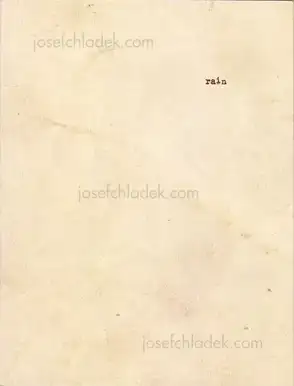 Cover of Manuel Castillo - rain