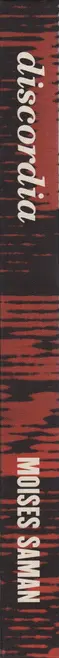 Book spine: Moises Saman - Discordia