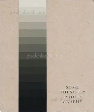 Cover of Gytis Skudzinskas - Some Thesis on Photography