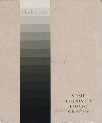 Cover of Gytis Skudzinskas - Some Thesis on Photography