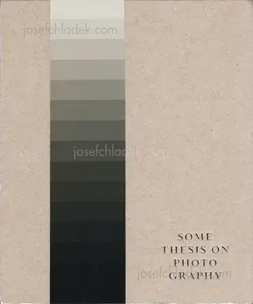 Cover of Gytis Skudzinskas - Some Thesis on Photography