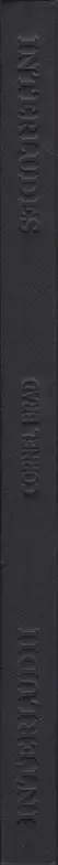 Book spine: Cornel Brad - Interludes