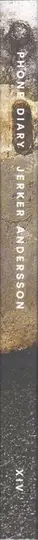 Book spine: Jerker Andersson - Phone diary XIV