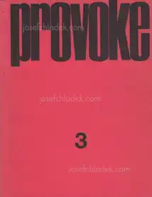Yutaka Takanashi, Koji Taki, Daido Moriyama, Takuma Nakahira - Provoke #3 - プロヴォーク 思想のための挑発的資料 季刊第3号
