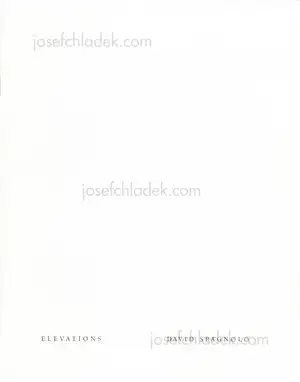 Cover of David Spagnolo - Elevations