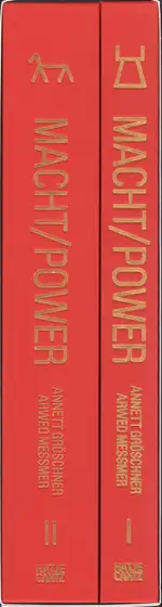 Book spine: Annett Gröschner, Arwed Messmer - Taking Stock of Power - An Other View of the Berlin Wall / Inventarisierung der Macht - Die Berliner Mauer aus anderer Sicht