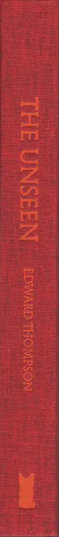 Book spine: Edward Thompson - The Unseen - An Atlas of Infrared Plates