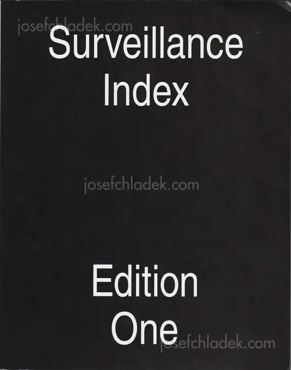 Cover of Mark Ghuneim (ed.) - Surveillance Index Edition One