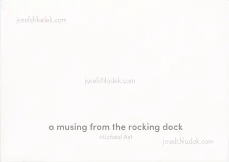 Cover of Michael Ast - a musing from the rocking dock
