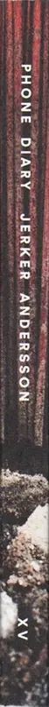 Book spine: Jerker Andersson - Phone diary XV