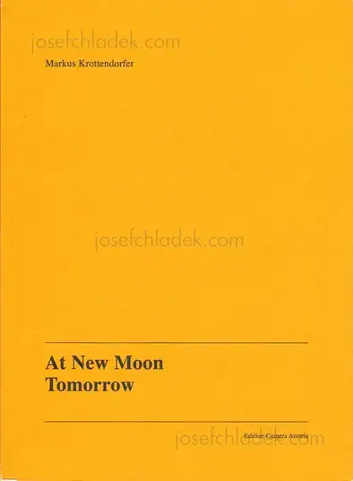 Cover of Markus Krottendorfer - At New Moon Tomorrow