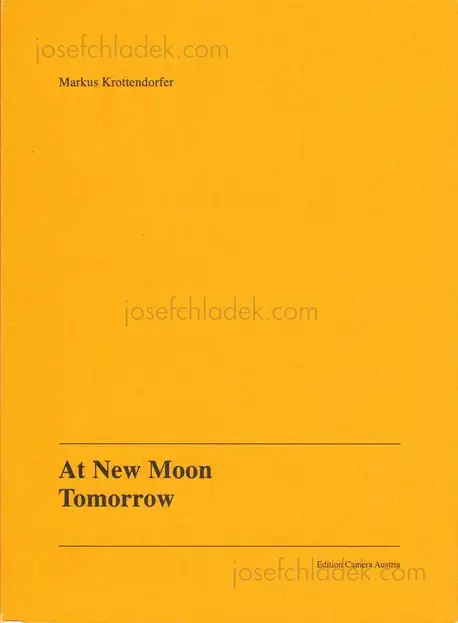 Cover of Markus Krottendorfer - At New Moon Tomorrow