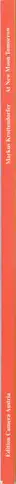 Book spine: Markus Krottendorfer - At New Moon Tomorrow