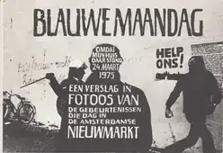 Cover of Various - Blauwe maandag. Omdat mijn huis daar stond 24 maart 1975