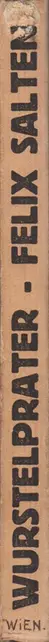 Book spine: Felix Salten & Dr. Emil Mayer - Wurstelprater