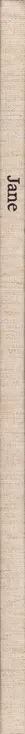 Book spine: Dennis Letbetter - Jane 30 April 1985