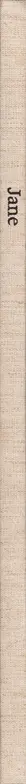 Book spine: Dennis Letbetter - Jane 30 April 1985