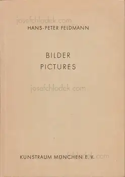 Cover of Hans-Peter Feldmann - Bilder / Pictures. Kunstraum München, 4.3.-31.2.1975.