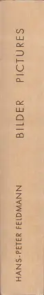Book spine: Hans-Peter Feldmann - Bilder / Pictures. Kunstraum München, 4.3.-31.2.1975.