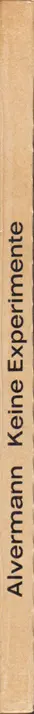 Dirk Alvermann - Keine Experimente