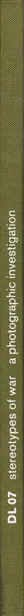 Book spine: Jens Liebchen - DL 07 Stereotypes of War: A Photographic Investigation