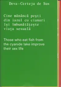 Tomas Bachot - Those who eat fish from the cyanide lake improve their sex life