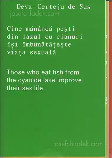 Cover of Tomas Bachot - Those who eat fish from the cyanide lake improve their sex life