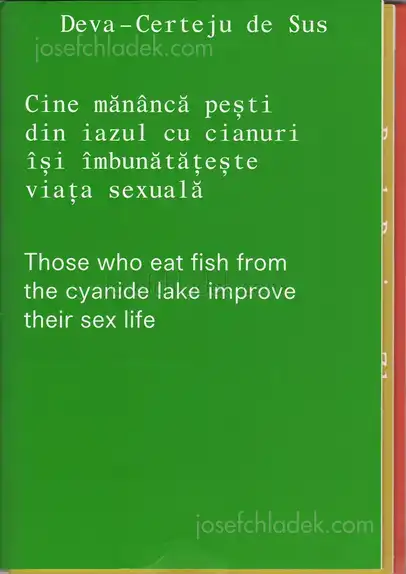 Cover of Tomas Bachot - Those who eat fish from the cyanide lake improve their sex life