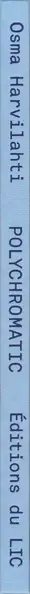 Book spine: Osma Harvilahti - Polychromatic