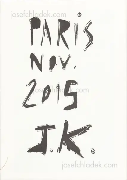 Cover of Joakim Kocjancic - Paris Nov. 2015