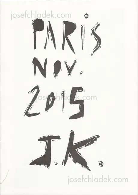 Cover of Joakim Kocjancic - Paris Nov. 2015