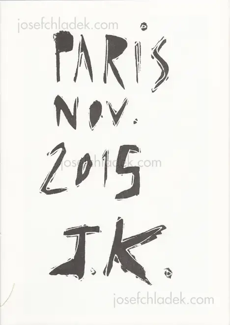 Cover of Joakim Kocjancic - Paris Nov. 2015