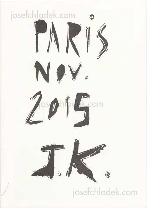 Cover of Joakim Kocjancic - Paris Nov. 2015