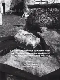 Christophe Le Toquin - Éléments d'une typologie de l'urbanisation contemporaine d'un village français de deux mille huit cent trente neuf habitants - Vol #10