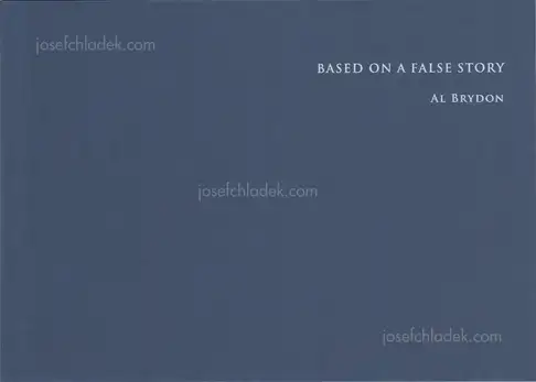 Cover of Al Brydon - Based On A False Story