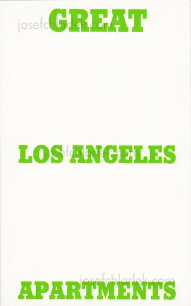 Cover of Pascal Anders - Los Angeles Apartments