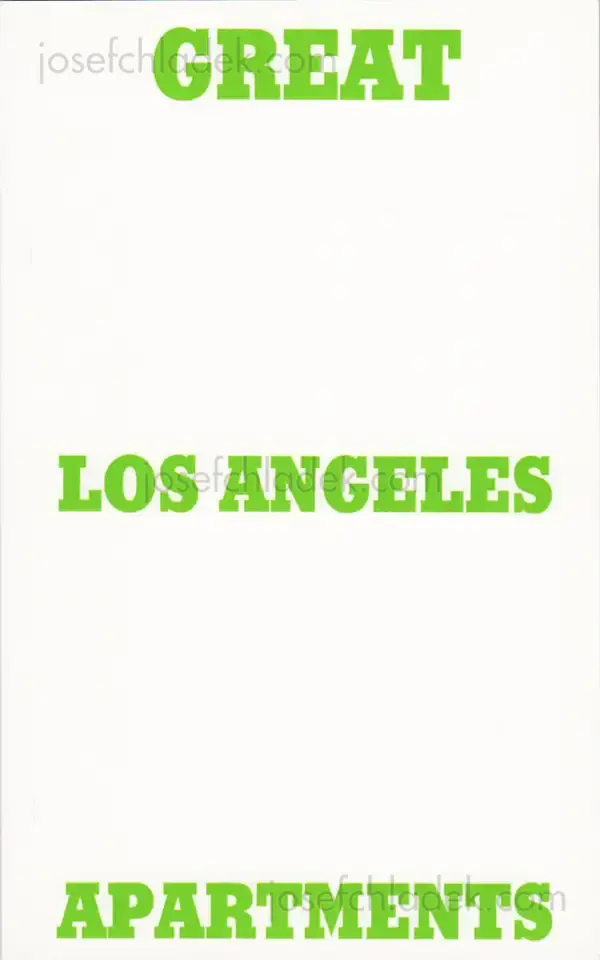 Cover of Pascal Anders - Los Angeles Apartments