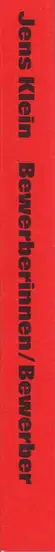 Book spine: Jens Klein - Bewerberinnen/Bewerber