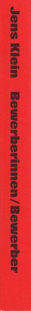 Book spine: Jens Klein - Bewerberinnen/Bewerber